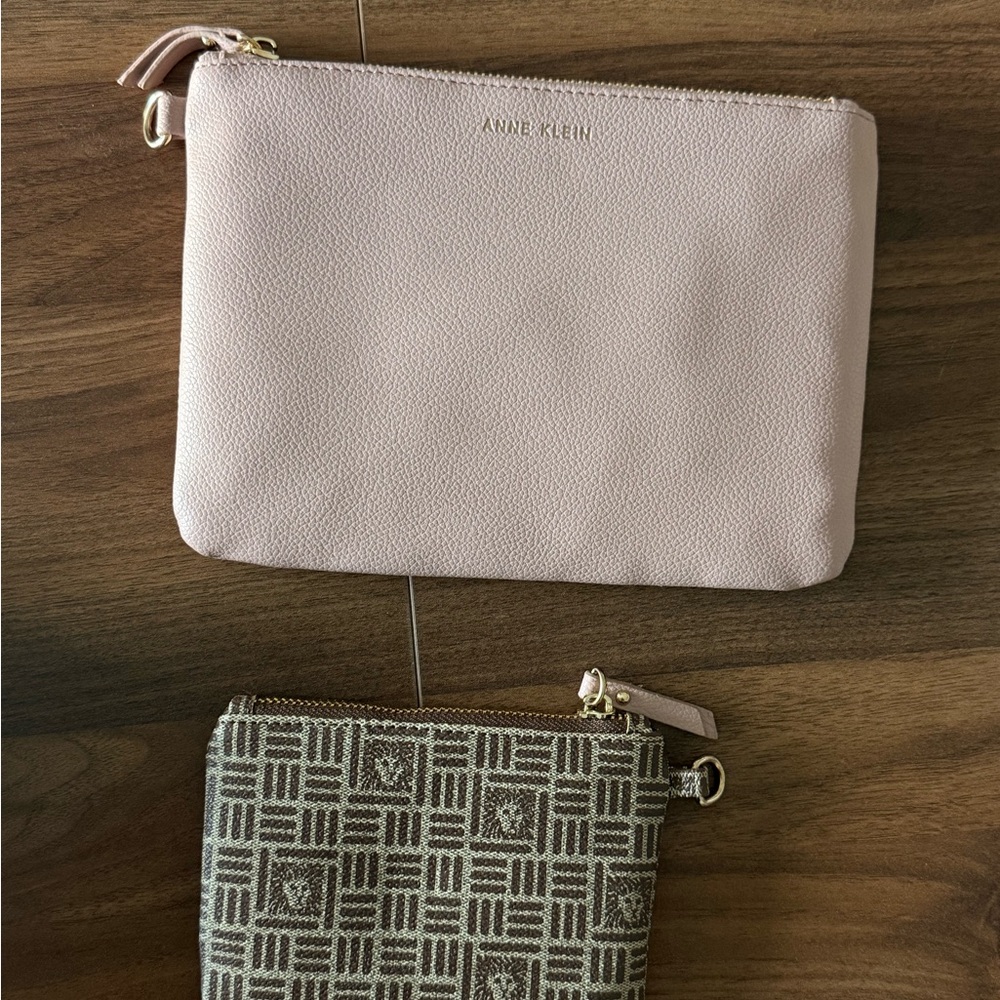 Anne Klein Blush Pink Clutch